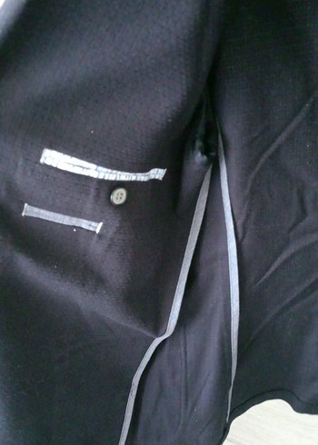 Klasik Lacivert Erkek Takım Ceketi - Görsel 4