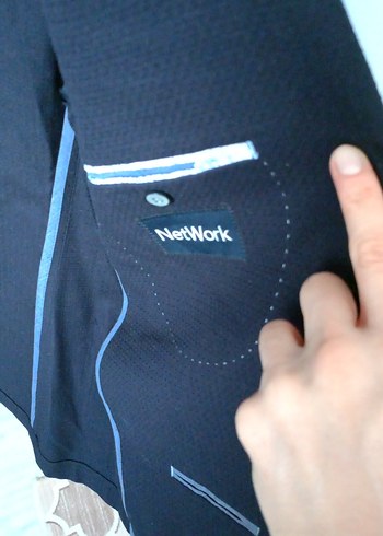 Klasik Lacivert Erkek Takım Ceketi - Görsel 5