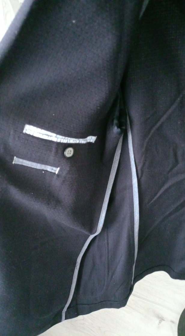 Klasik Lacivert Erkek Takım Ceketi - Görsel 4