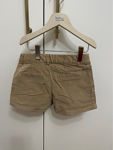 Zara Camel rengi Zara kadife şort 5-6 yaş