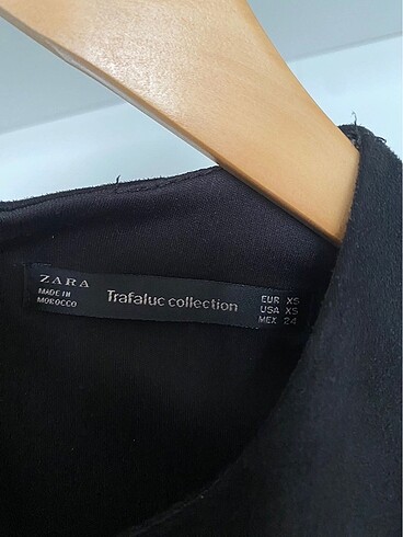 Zara Zara suet püsküllü elbise