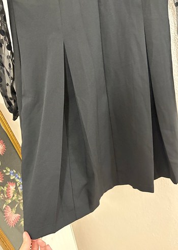 Puantiyeli Mini Elbise - Görsel 7