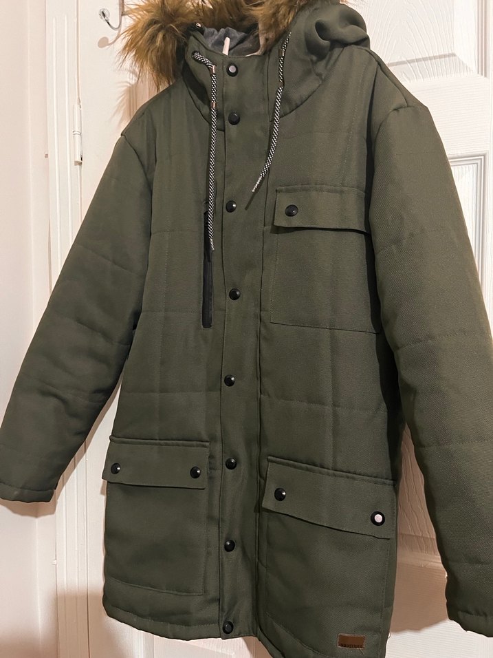 Koton Erkek Kapşonlu Kaban - Görsel 4