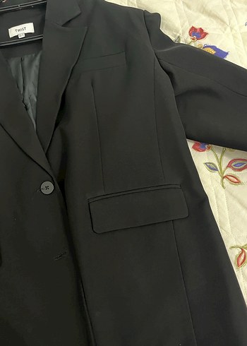 m Beden siyah Renk Twist blazer
