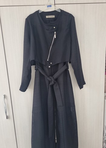 Miss Wenche Siyah Kuşaklı Uzun misswench marka