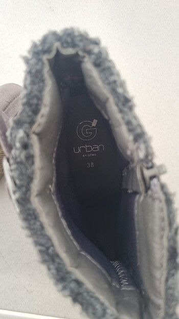 38 Beden gri Renk 38 numara bot