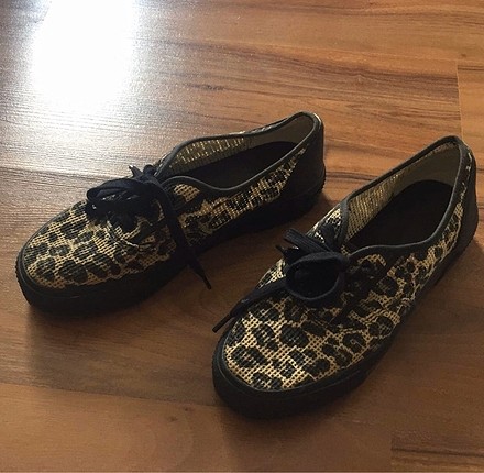 Bershka leopar ayakkabı