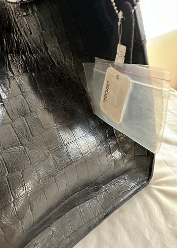 CELINE Siyah Deri Kadın El Çantası - Görsel 11