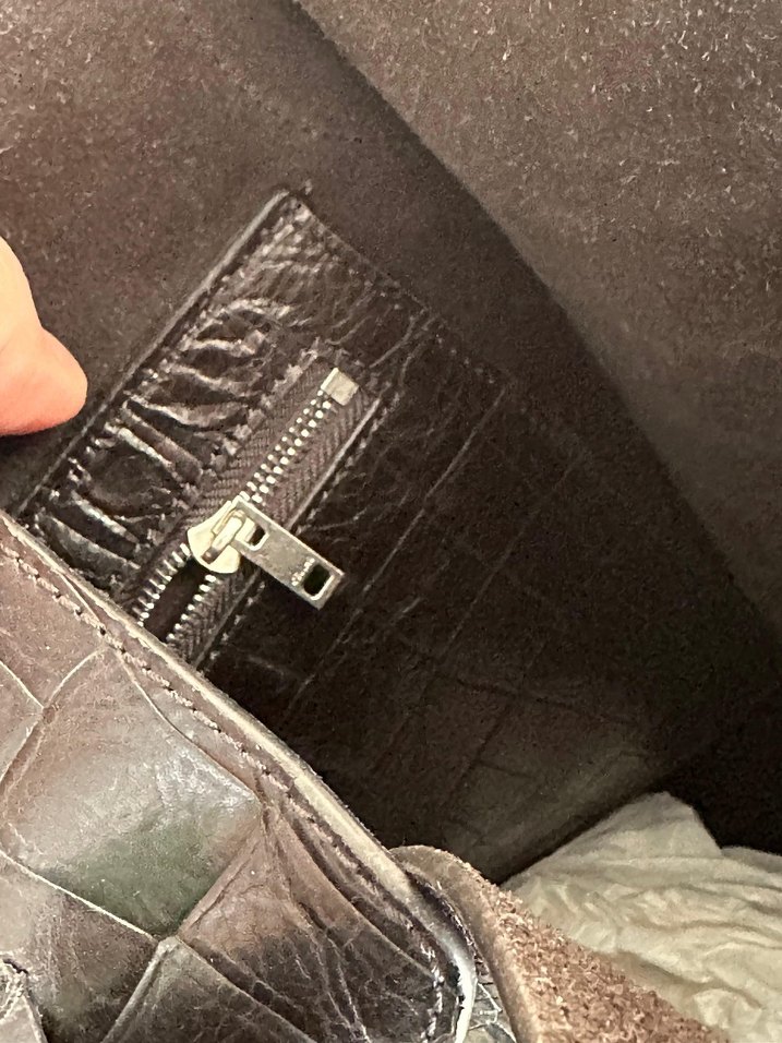 CELINE Siyah Deri Kadın El Çantası - Görsel 5