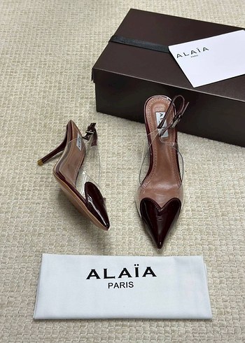 ALAİA Deri Stiletto Topuklu Kadın Ayakkabı - Görsel 6