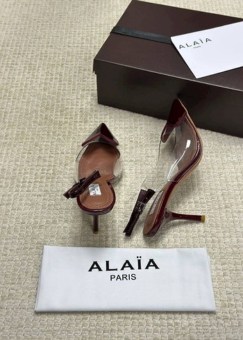 ALAİA Deri Stiletto Topuklu Kadın Ayakkabı - Görsel 5