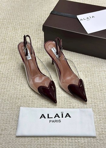 ALAİA Deri Stiletto Topuklu Kadın Ayakkabı - Görsel 3