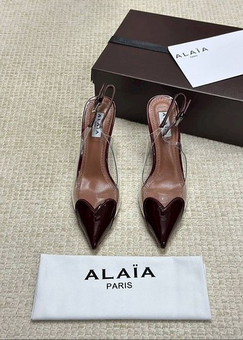 ALAİA Deri Stiletto Topuklu Kadın Ayakkabı - Görsel 4