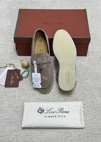Loro Piana kadın loafer - Görsel 5