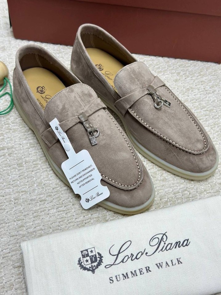 Loro Piana kadın loafer - Görsel 4