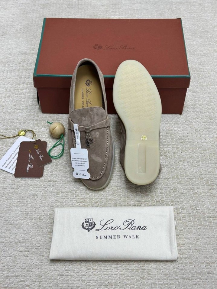 Loro Piana kadın loafer - Görsel 5