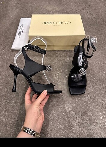 37 Beden Jimmy Choo kadın ince topuklu sandalet