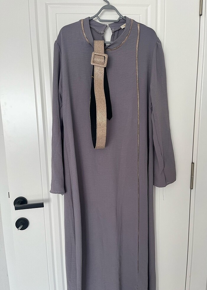 lila elbise - Görsel 2