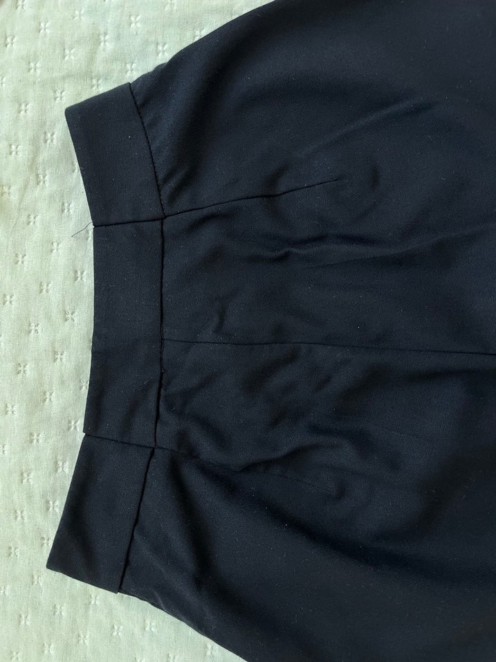 Düğmeli Lacivert Kadın Yelek takım - Görsel 5