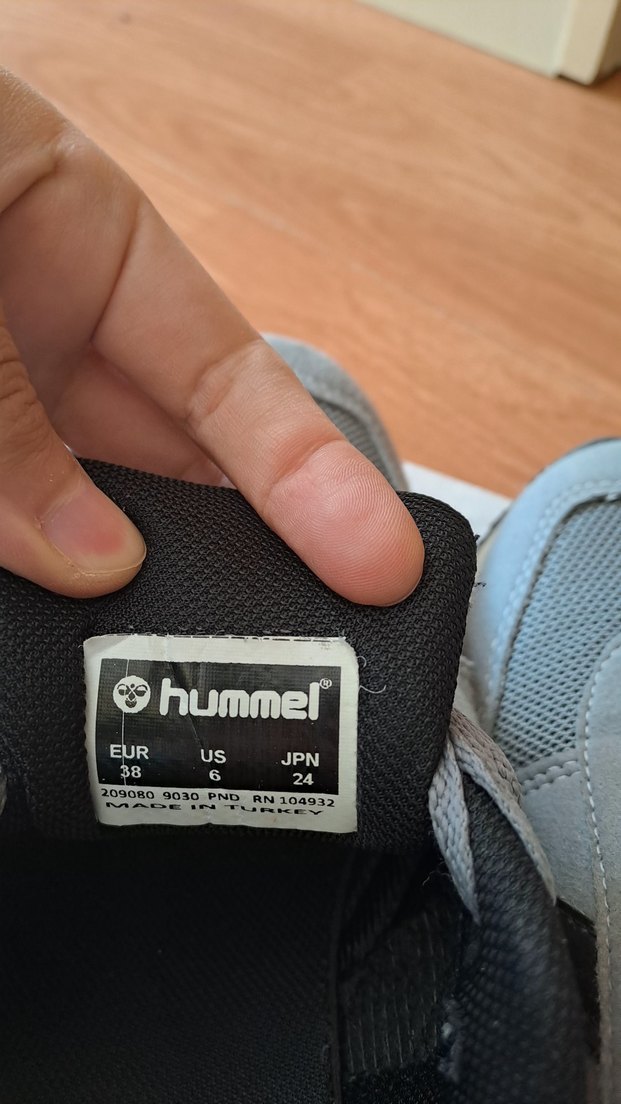 Temiz Orijinal Gri Hummel Spor Ayakkabı - Görsel 2