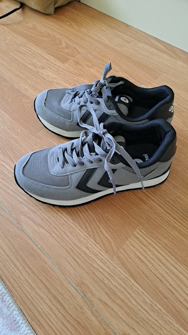 Temiz Orijinal Gri Hummel Spor Ayakkabı - Görsel 3