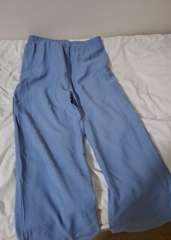 KADIN LC WAİKİKİ WİDE LEG BEBE MAVİSİ PANTOLON - Görsel 6