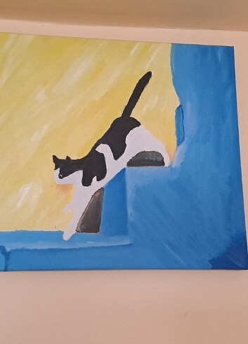  Beden çeşitli Renk Tuval tablo yağlı boya kedi