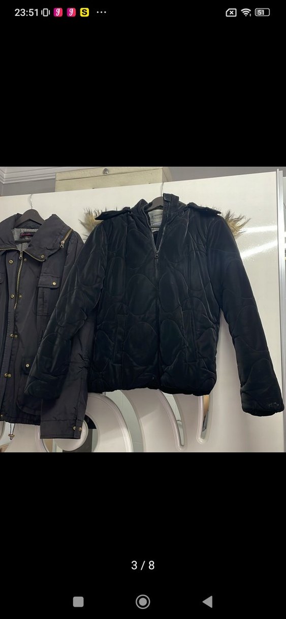 kiz cocuk mont kaban - Görsel 3