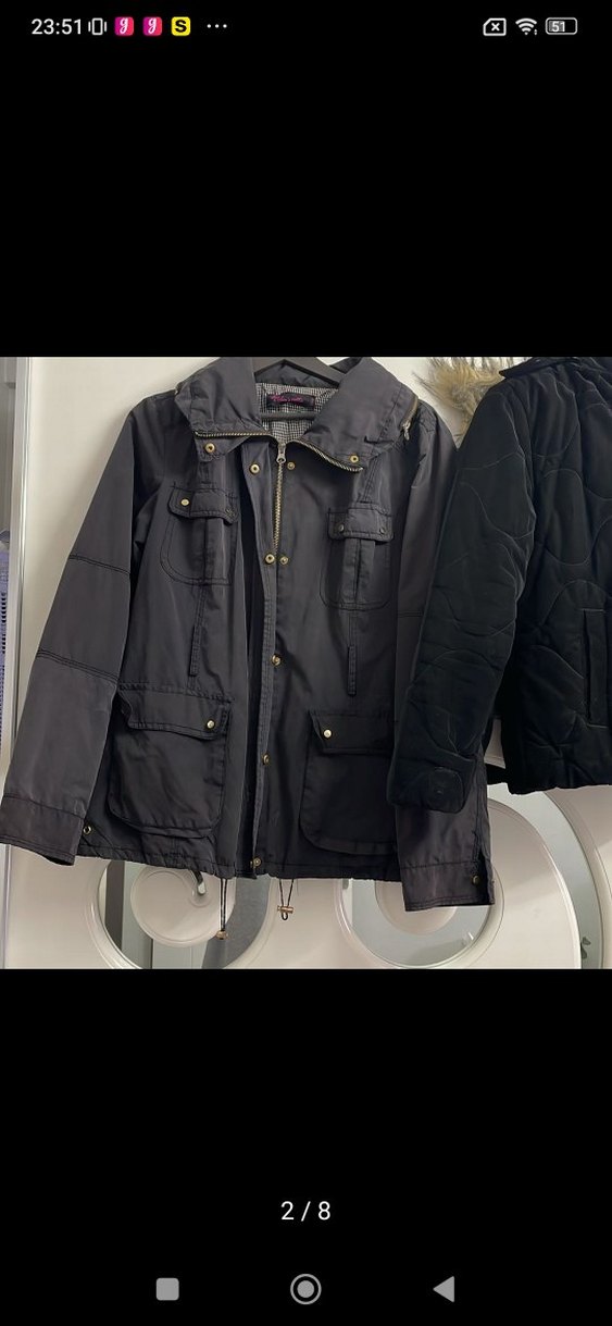 kiz cocuk mont kaban - Görsel 2