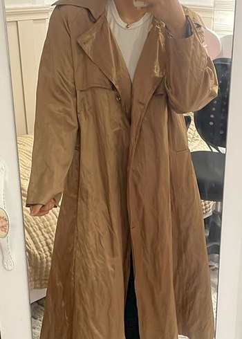 tekbir marka dore vintage trenckot - Görsel 6