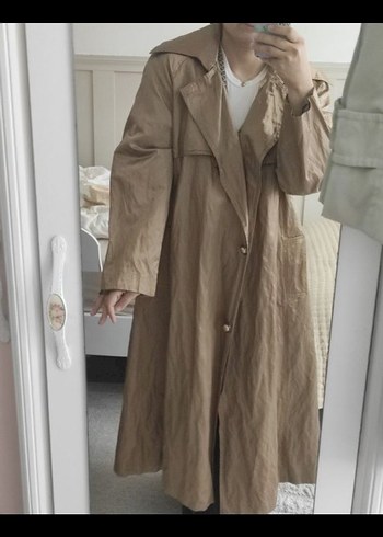 tekbir marka dore vintage trenckot - Görsel 4