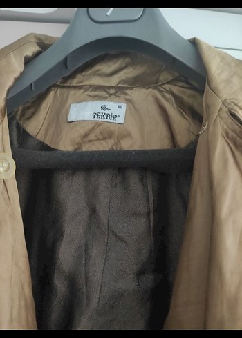 tekbir marka dore vintage trenckot - Görsel 2