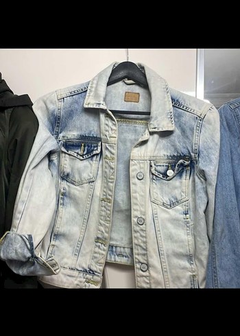 12 13 14 yaş kot ceket pantolon kaban - Görsel 4