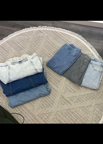12 13 14 yaş kot ceket pantolon kaban - Görsel 5