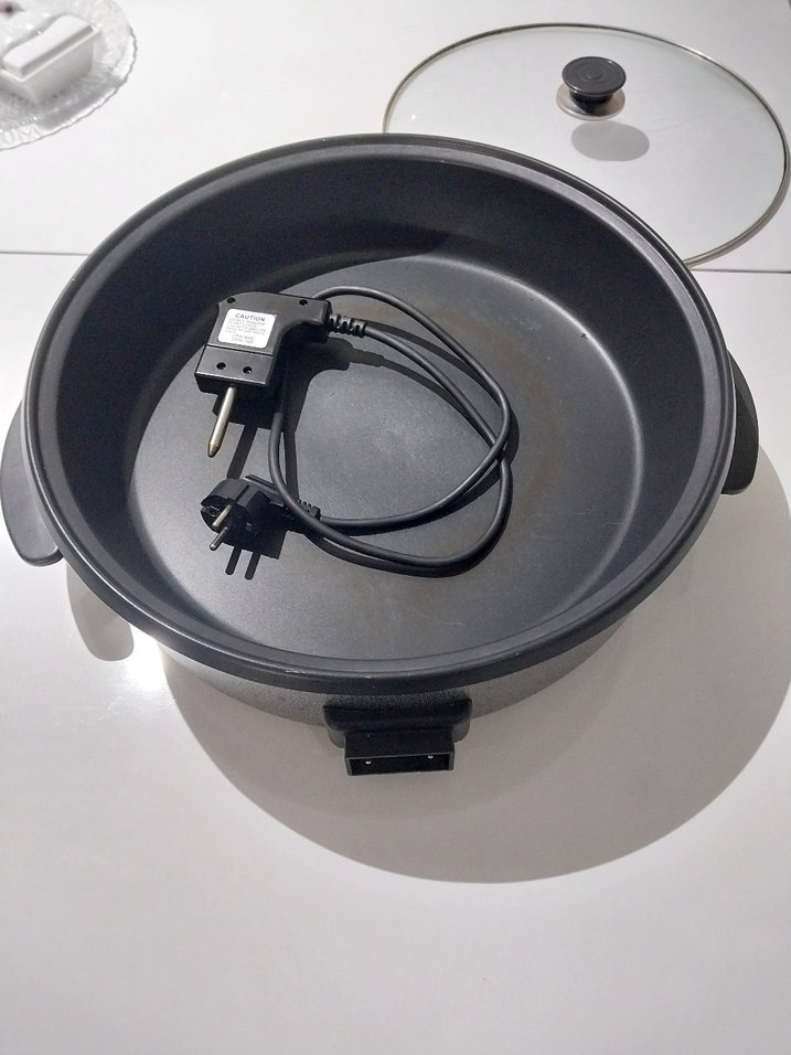 Elektrikli Siyah Gri Tencere - Görsel 5