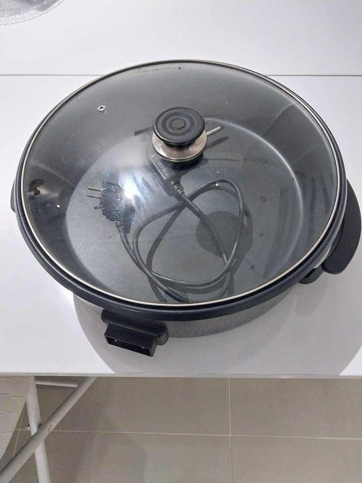 Elektrikli Siyah Gri Tencere - Görsel 2