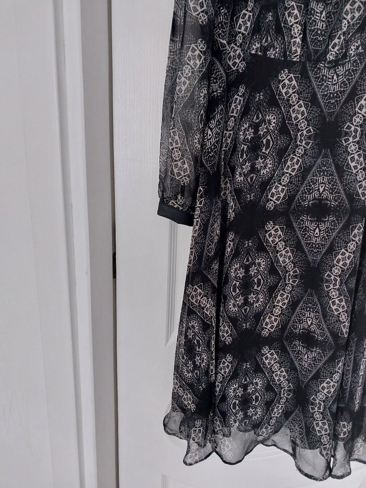 şifon elbise - Görsel 2