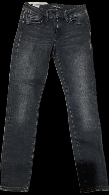 xs Beden Siyah jean mavi