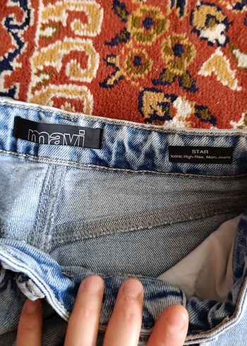 Mavi Jeans buz mavi mavi jeansMom Jean sifir