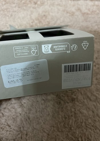 Kız bebek Gri %100 koyun derisi Babet 17-18 numara - Görsel 2