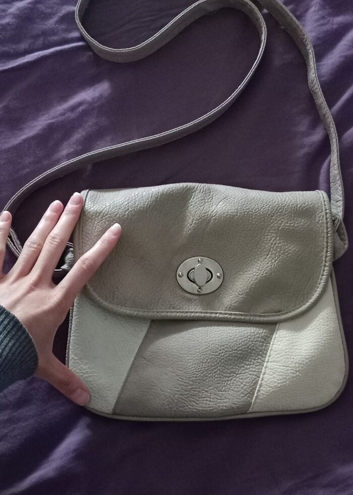 Suni deri çanta  - Görsel 2