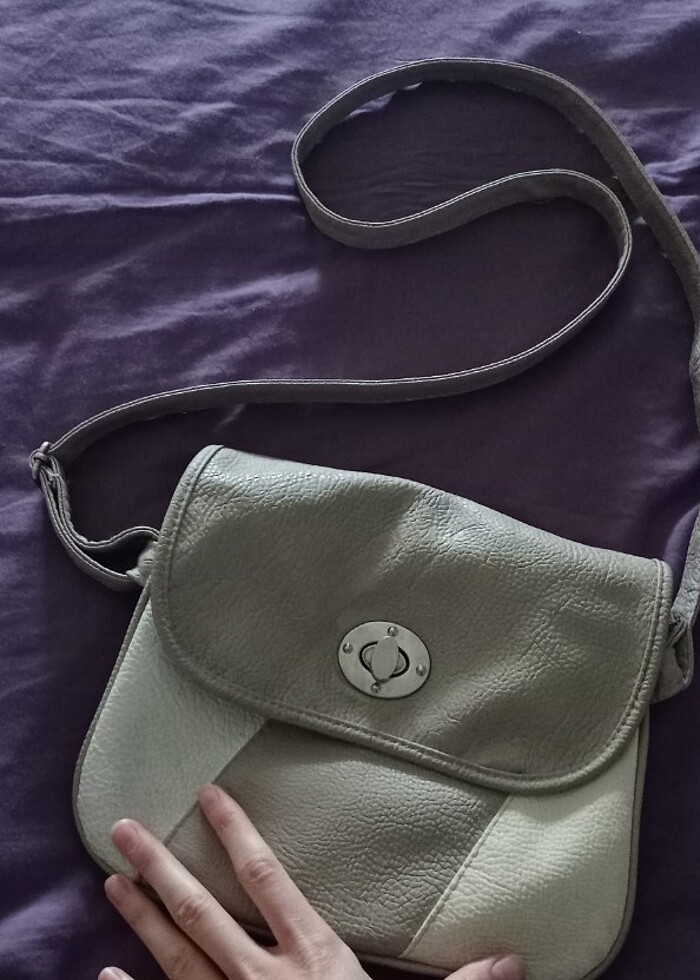 Suni deri çanta  - Görsel 4