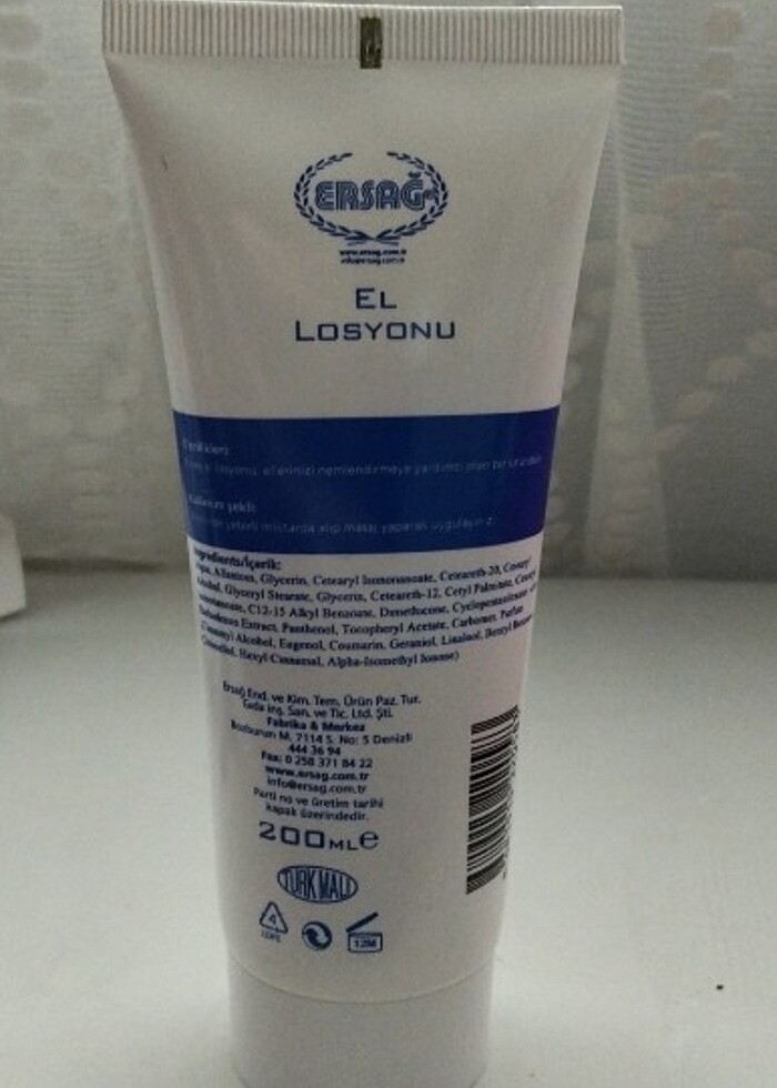 Ersağ el kremi - Görsel 2