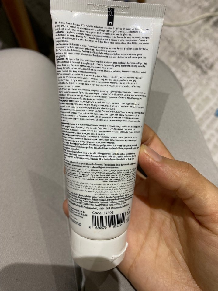 Pierre Cardin Altın Peeling Maskesi 75 ml - Görsel 3