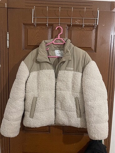 Bershka şişme peluş mont