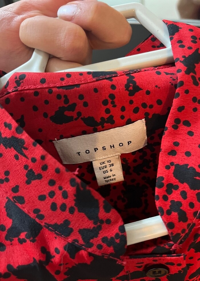 Yazlık gömlek elbise - Görsel 4