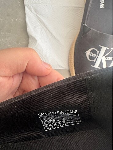 Calvin klein espadril - Görsel 6