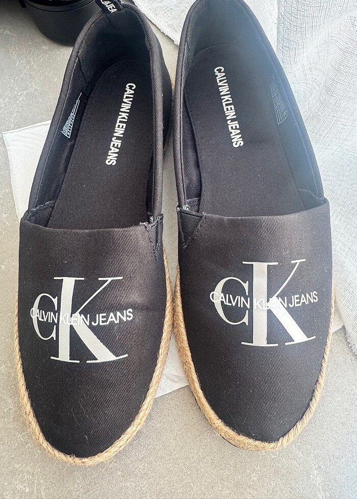 Calvin klein espadril - Görsel 5