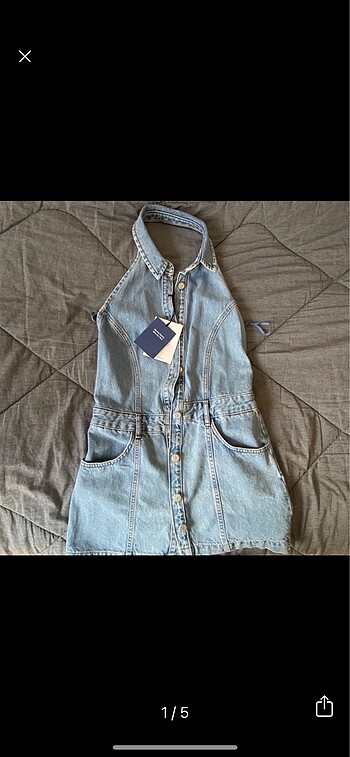 Pull and Bear Pull and bear denim elbise