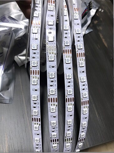 RGB 5050 Led Şerit 50 mt İNDİRİM Çoklu Renk